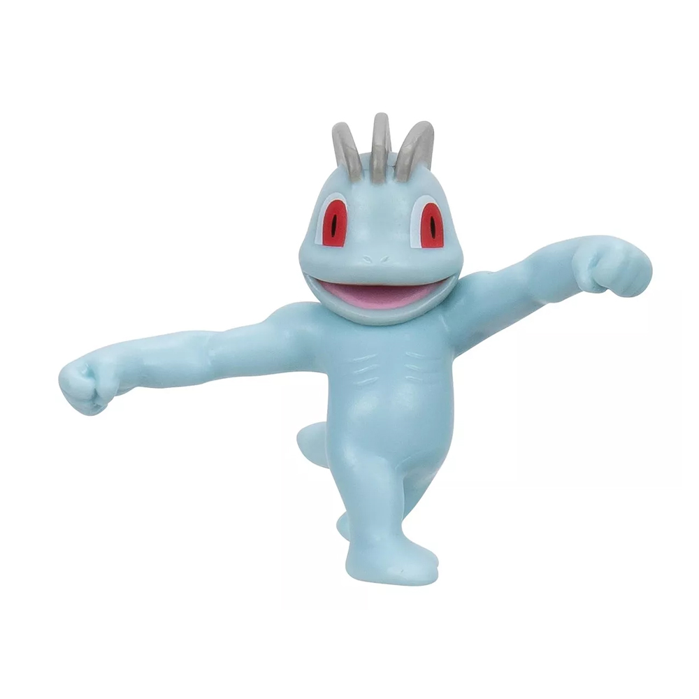 Pokemon Pikachu + Eevee + Axew + Machop 6 pz Multipak