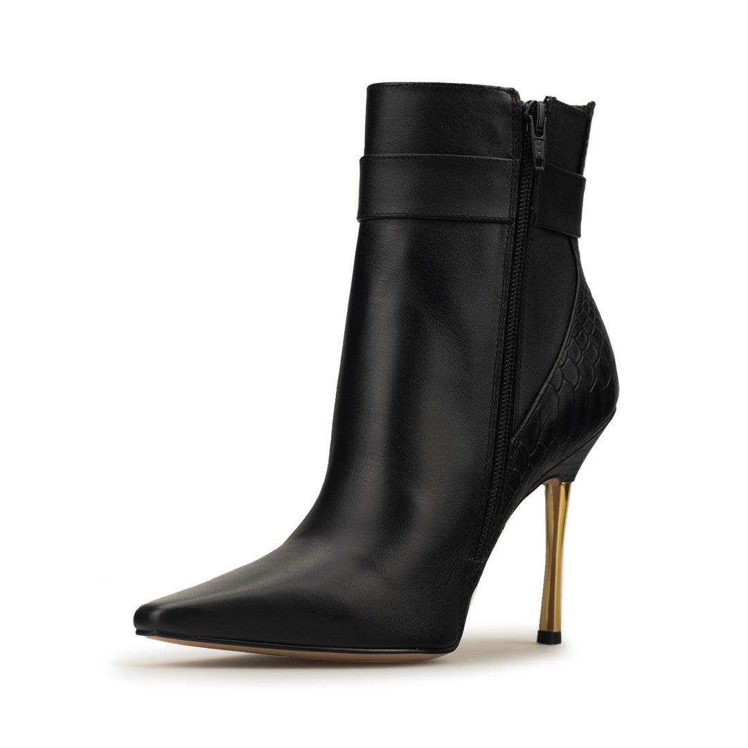 Botines Para Mujer Elegantes Botas Piel Davenia Mod. Elisa