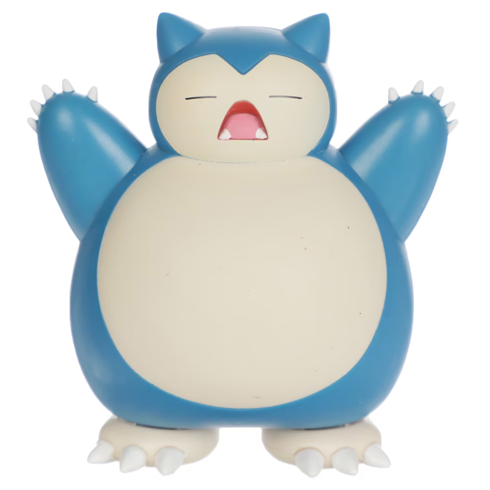 Pokemon Snolrax + Jigglypuff +Machop + Piplup + Pikachu Set 5pz