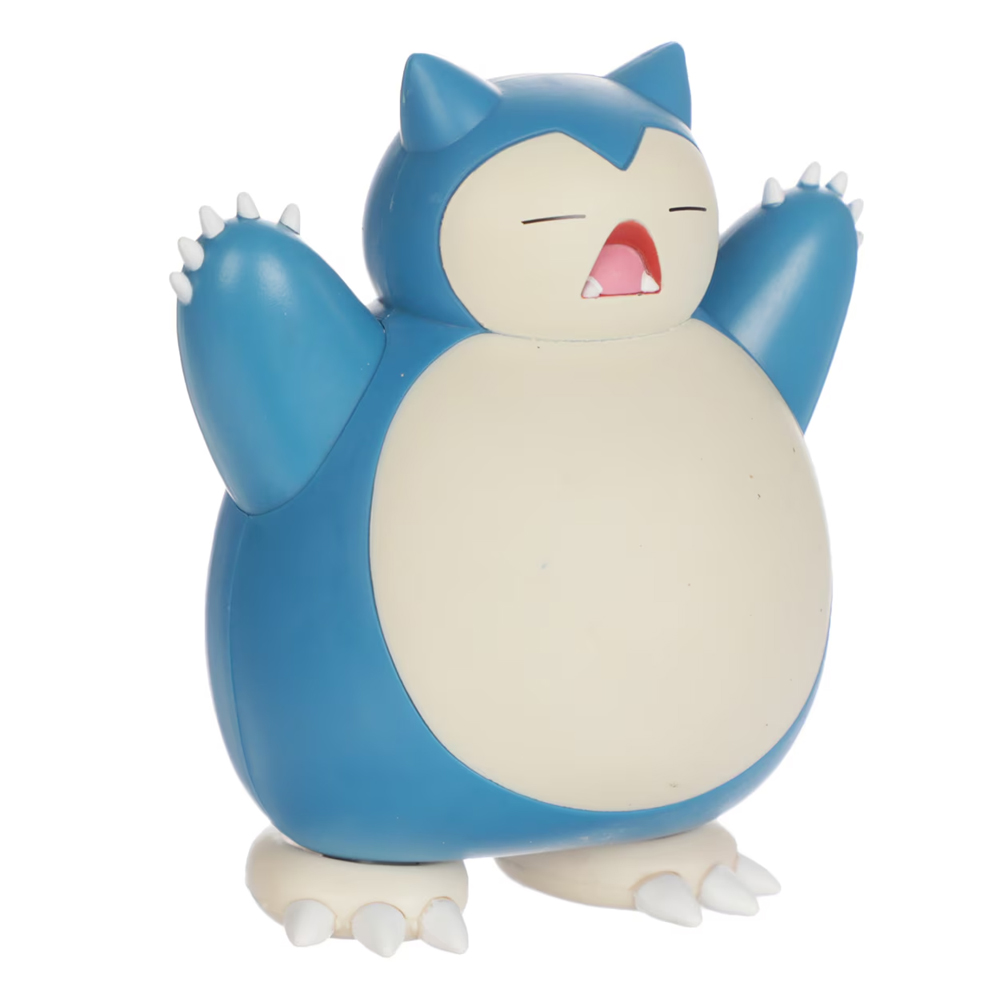 Pokemon Snolrax + Jigglypuff +Machop + Piplup + Pikachu Set 5pz