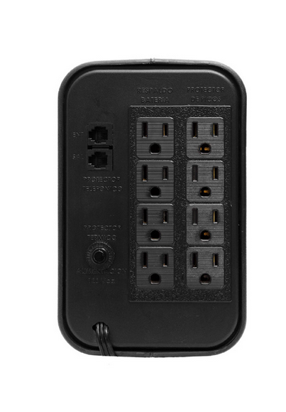 No Break Complet T1500, 750W, 1500VA, Entrada 100-145V, Salida 120V, 10 Contactos.