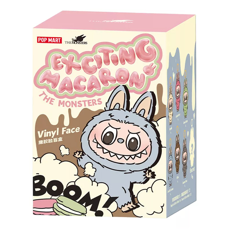 Labubu The Monster Original: Exciting Macaron  ( Original ) Verificacion Qr