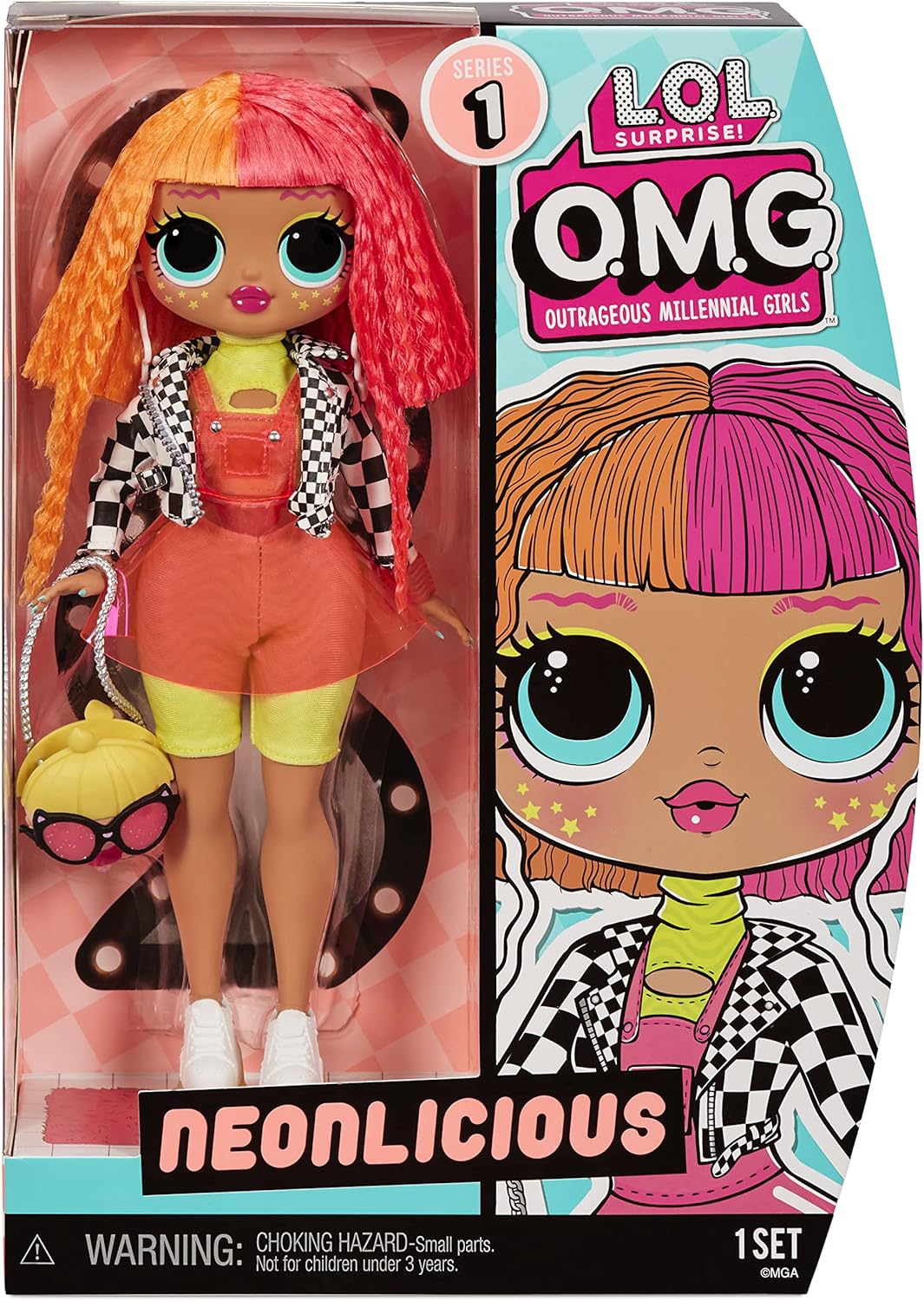 Lol Surprise! Omg Serie 1 Muñeca Neonlicious