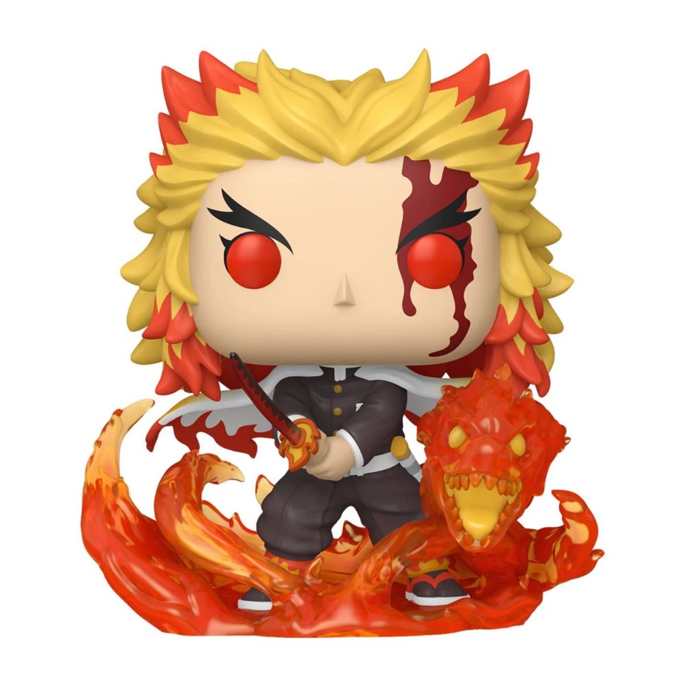 Kyojuro Rengoku 9na forma 1856 Funko Pop Premium Demon Slayer 