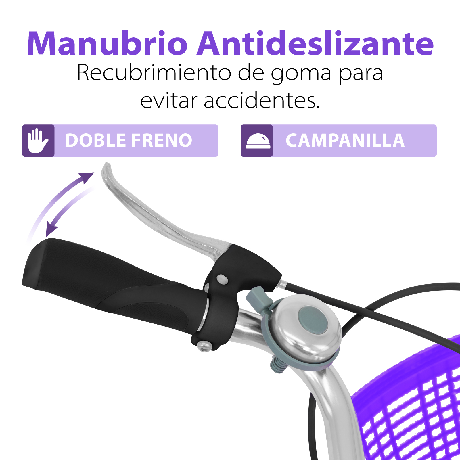 Bicicleta Para Dama Altera RBIKE-002 Diseño Retro Rodada 26