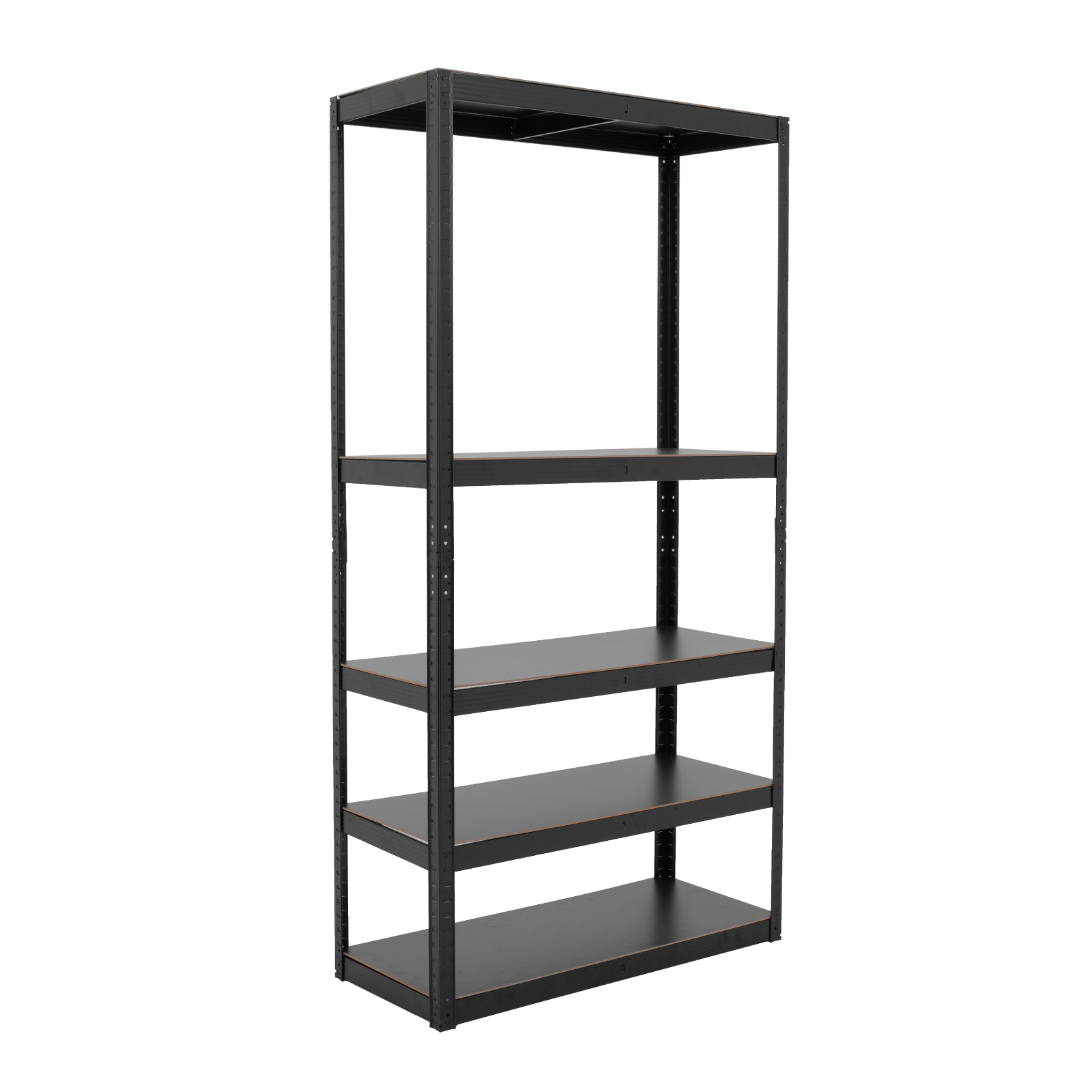 Estante Metalico Organizador Hogar Anaquel Rack 5 Niveles Negro