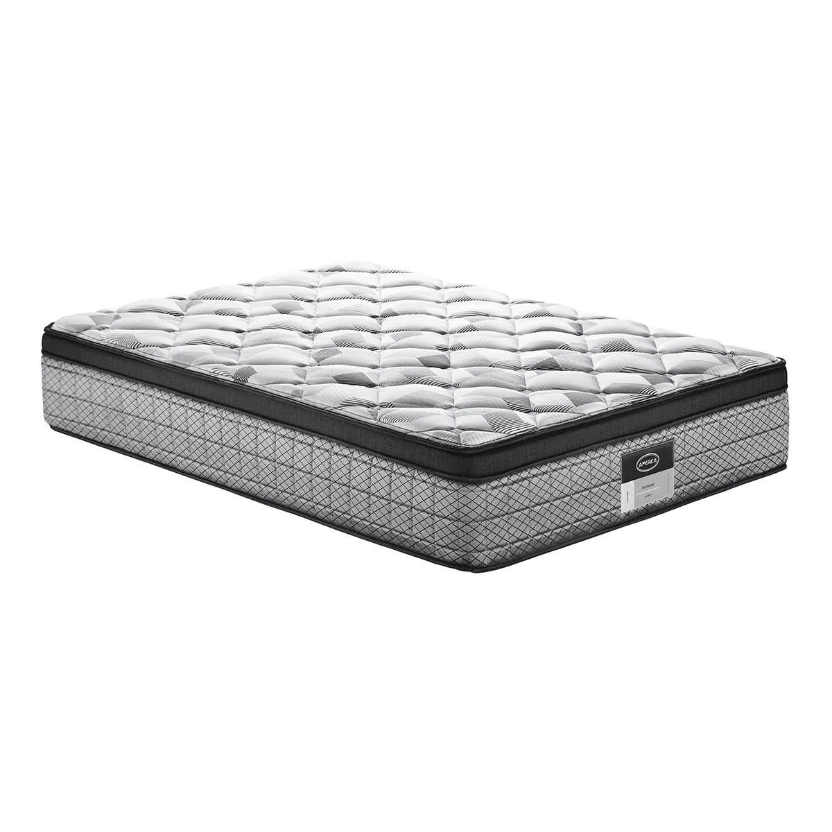 Colchón América King Size Portland Con Tecnología Perfect Side Y Descanso Ortopédico