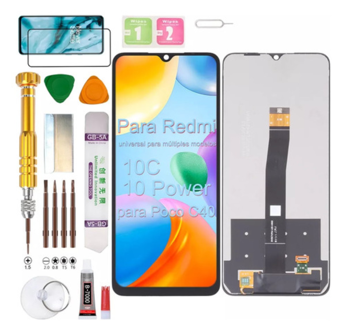 Pantalla Para Xiaomi Redmi 10c 220333ql / Poco C40 Gadget Troops Original
