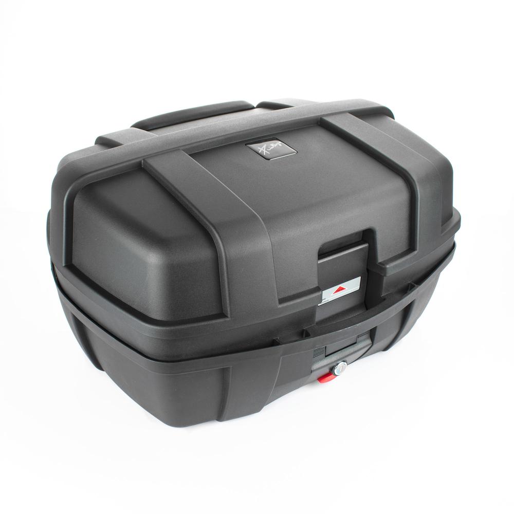 Caja Maletero Cajuela Para Moto 47 Litros Con Respaldo