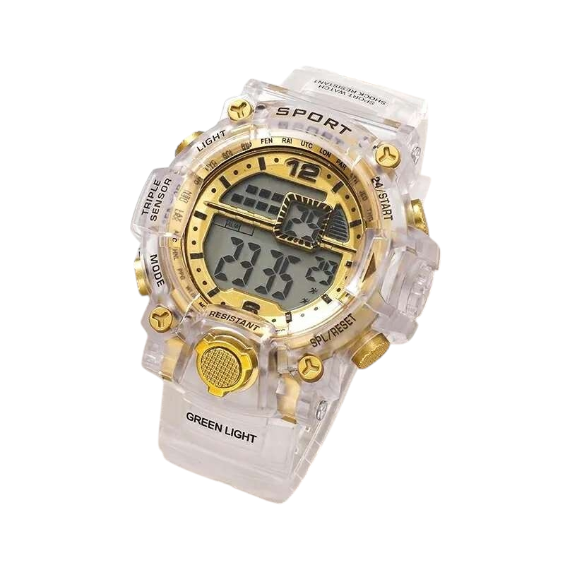 Reloj transparente sport