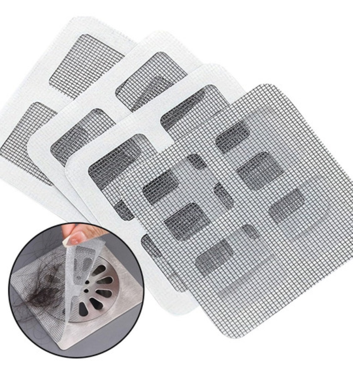 Filtro Para Coladera Universal Valvula Check Anti Olores gris
