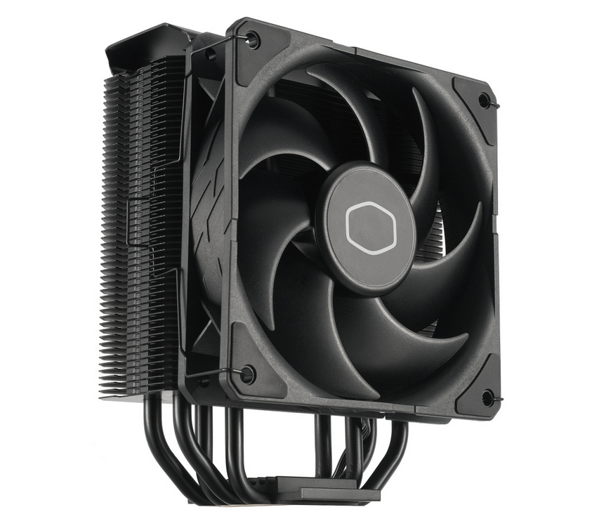 Disipador CPU Cooler Master Hyper 212 Black, 120mm, 690 - 2500RPM, Negro. 