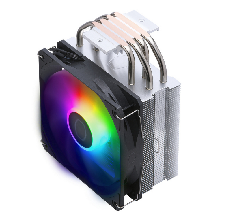 Disipador CPU Cooler Master Hyper 212 Spectrum V3, 120mm, 650 - 1750RPM, Plata. 