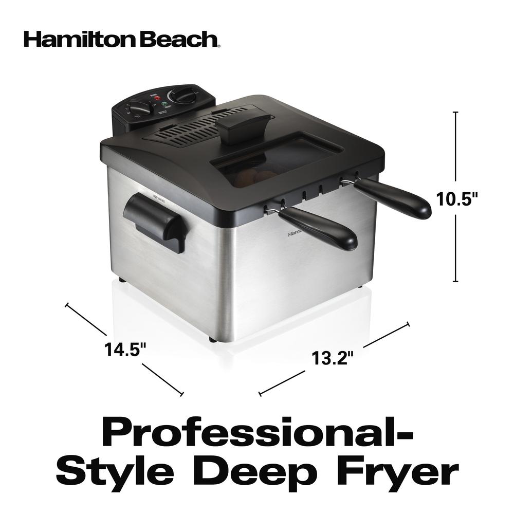 Freidora Aceite Eléctrica Hamilton Beach 35034 12 Tazas