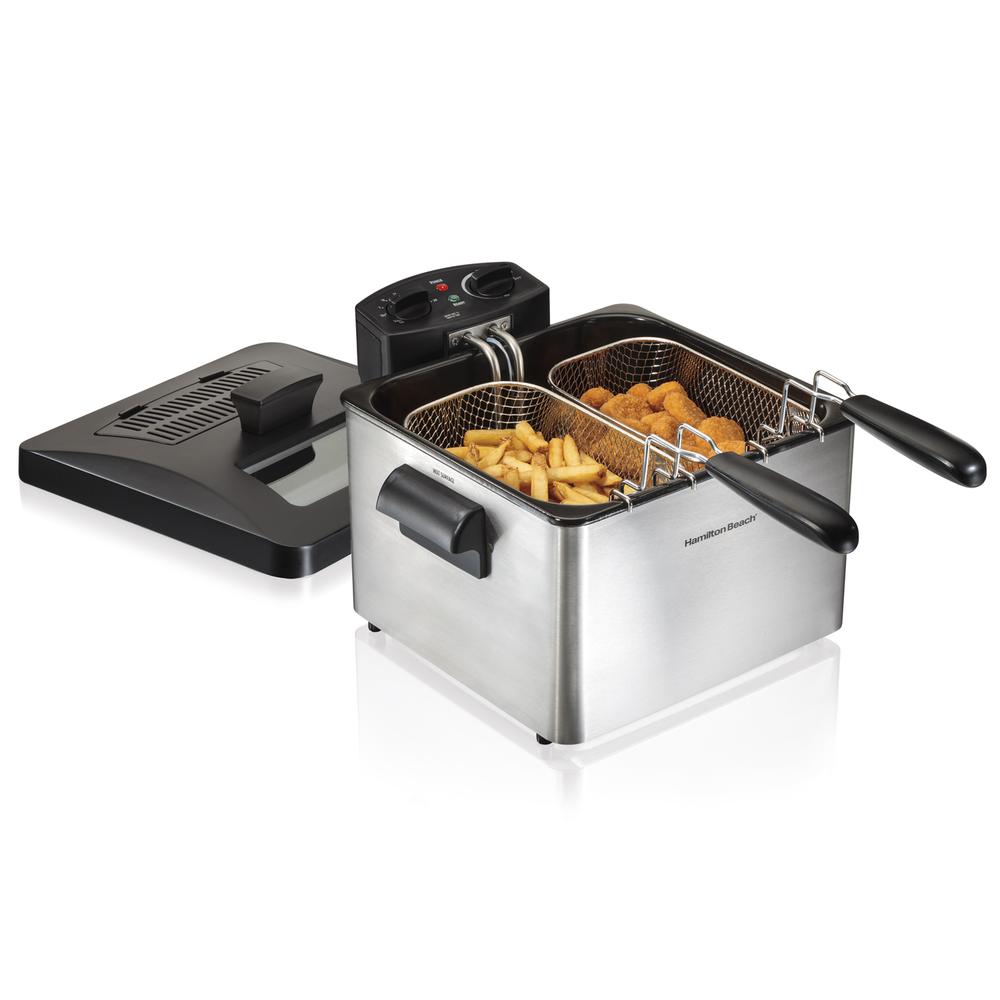 Freidora Aceite Eléctrica Hamilton Beach 35034 12 Tazas