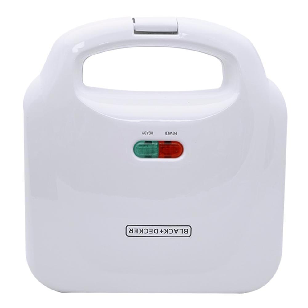 Sandwichera 2 Panes Black+Decker SM1000W Luz Indicadora