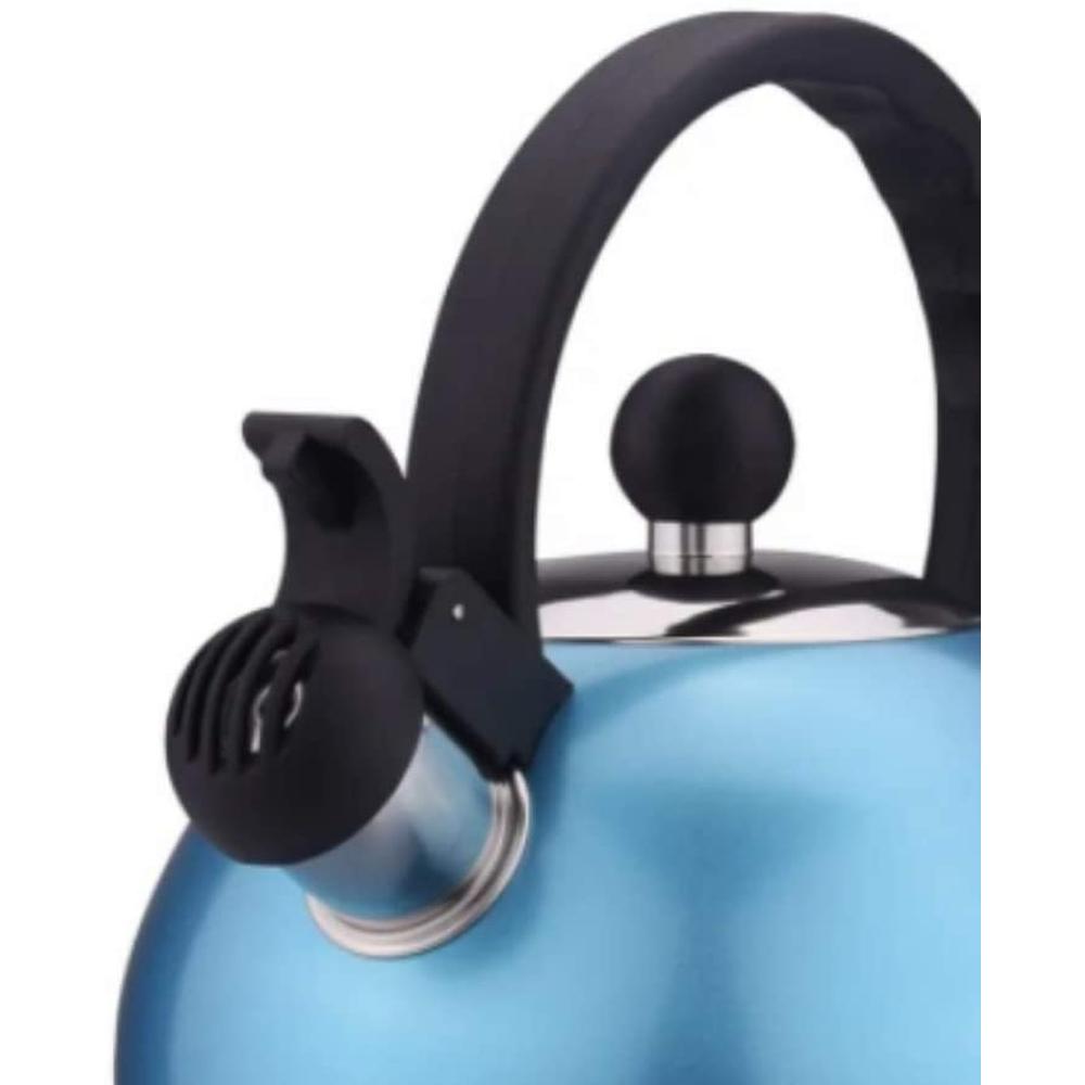 Tetera Hervidora Silbadora 2 Litros Acero Inoxidable