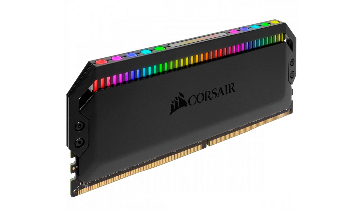 Kit Memoria RAM Corsair Dominator Platinum RGB DDR4, 4000MHz, 32GB - 4 x 8GB, CL19, XMP. 