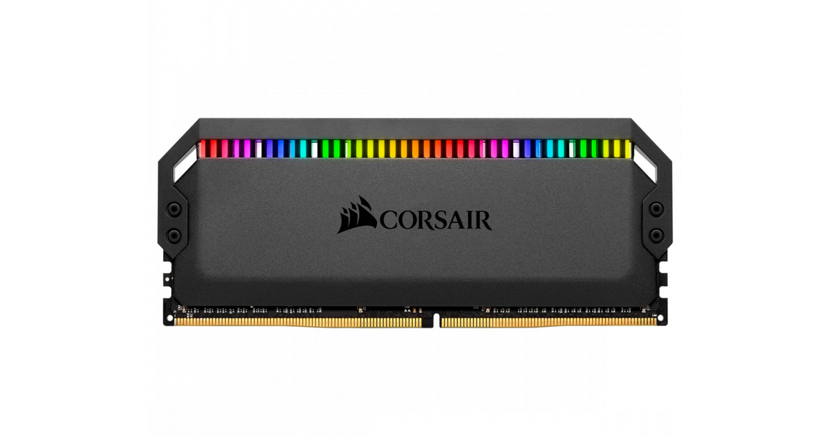 Kit Memoria RAM Corsair Dominator Platinum RGB DDR4, 4000MHz, 32GB - 4 x 8GB, CL19, XMP. 