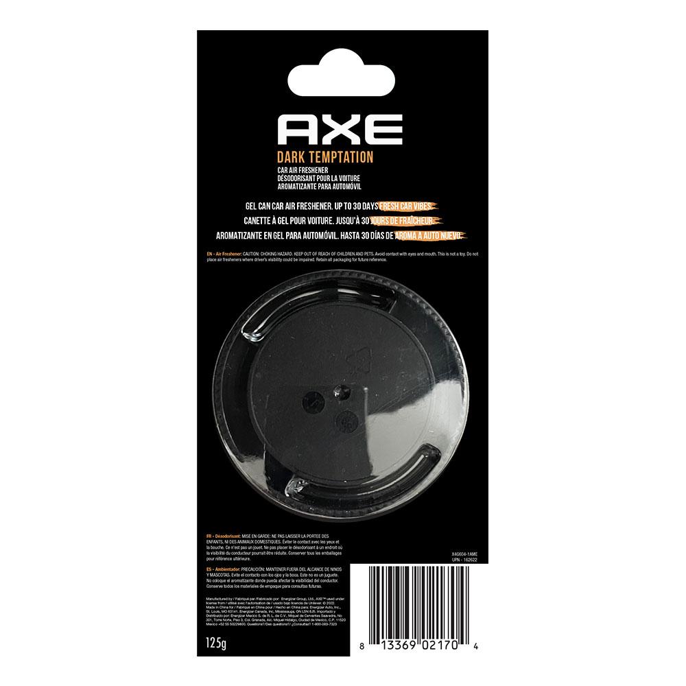 AROMATIZANTE PARA COCHE GEL AXE AROMA TEAMPLATION CHOCOLATE