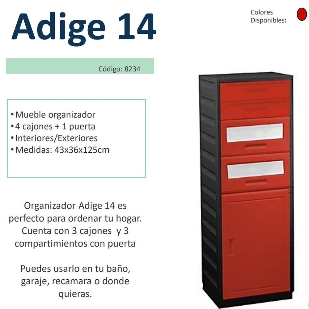 ORGANIZADOR 4 CAJONES CASA BAÑO GARAGE OFICINA