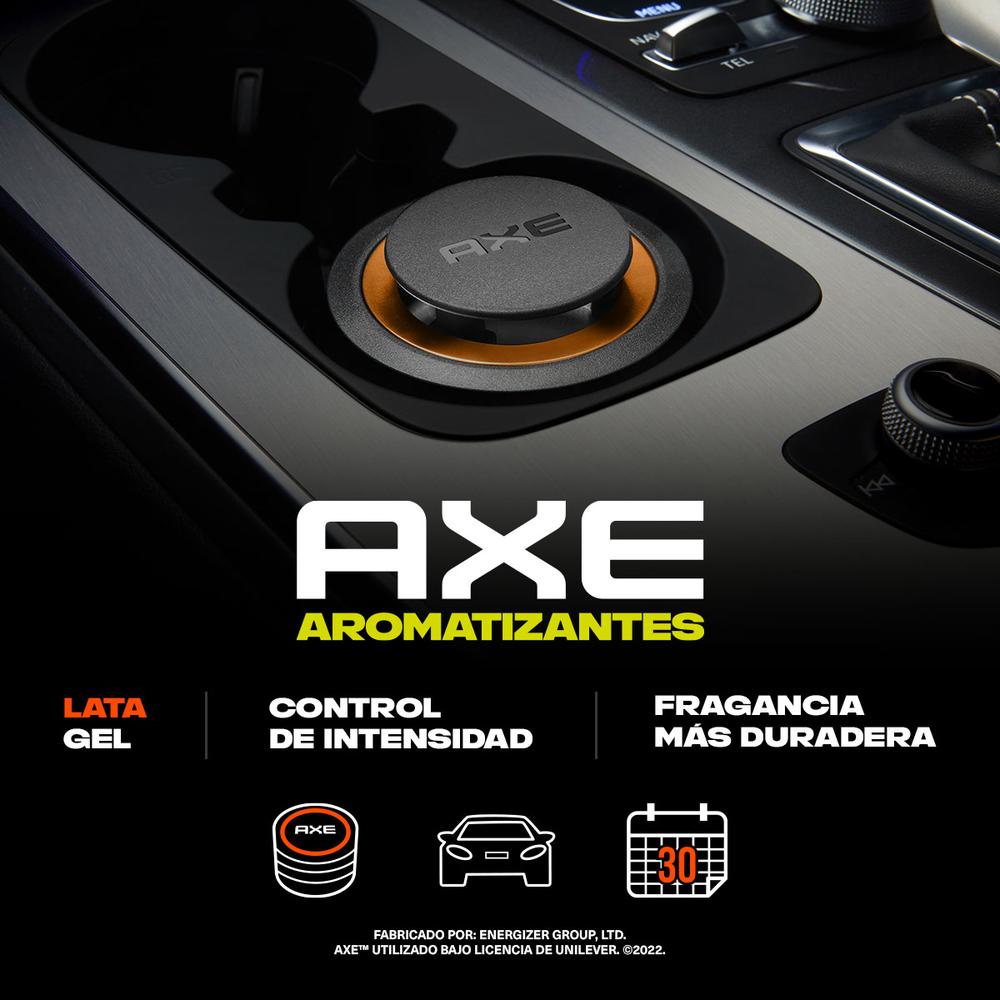 AROMATIZANTE PARA COCHE GEL AXE AROMA TEAMPLATION CHOCOLATE