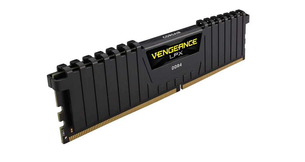 Kit Memoria RAM Corsair Vengeance LPX DDR4, 2666MHz, 16GB - 4 x 4GB, CL16, XMP. 