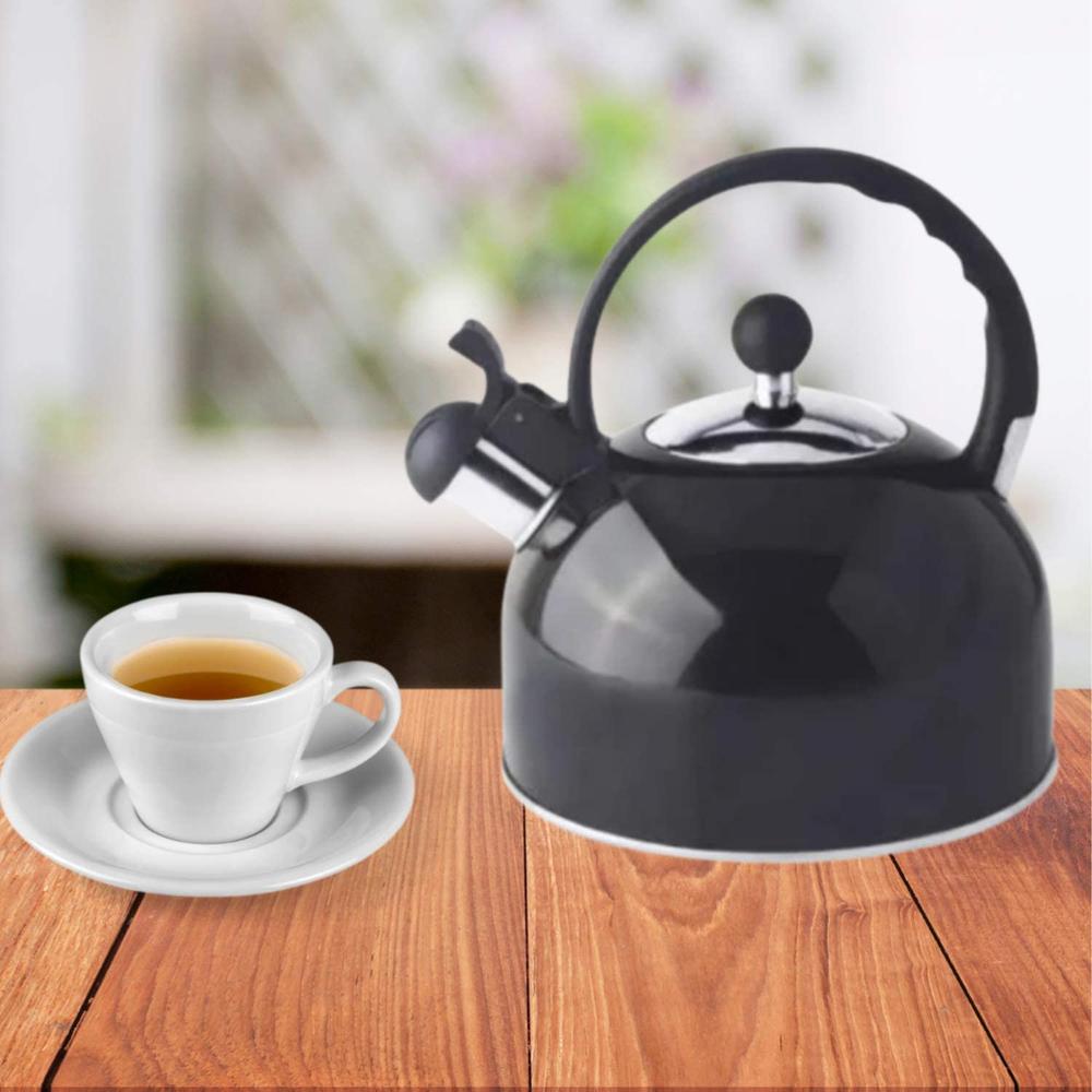 Tetera Hervidora Silbadora 2.5 Litros Acero Inoxidable