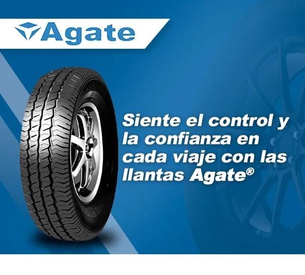 Paquete de 2 llantas 195 R15 AGATE AG-17 VT (8) 106/104R