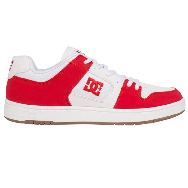 Tenis DC Shoes Manteca 4 Sn Mx Blanco/rojo Hombre Tallas #25 al #29