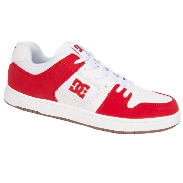 Tenis DC Shoes Manteca 4 Sn Mx Blanco/rojo Hombre Tallas #25 al #29