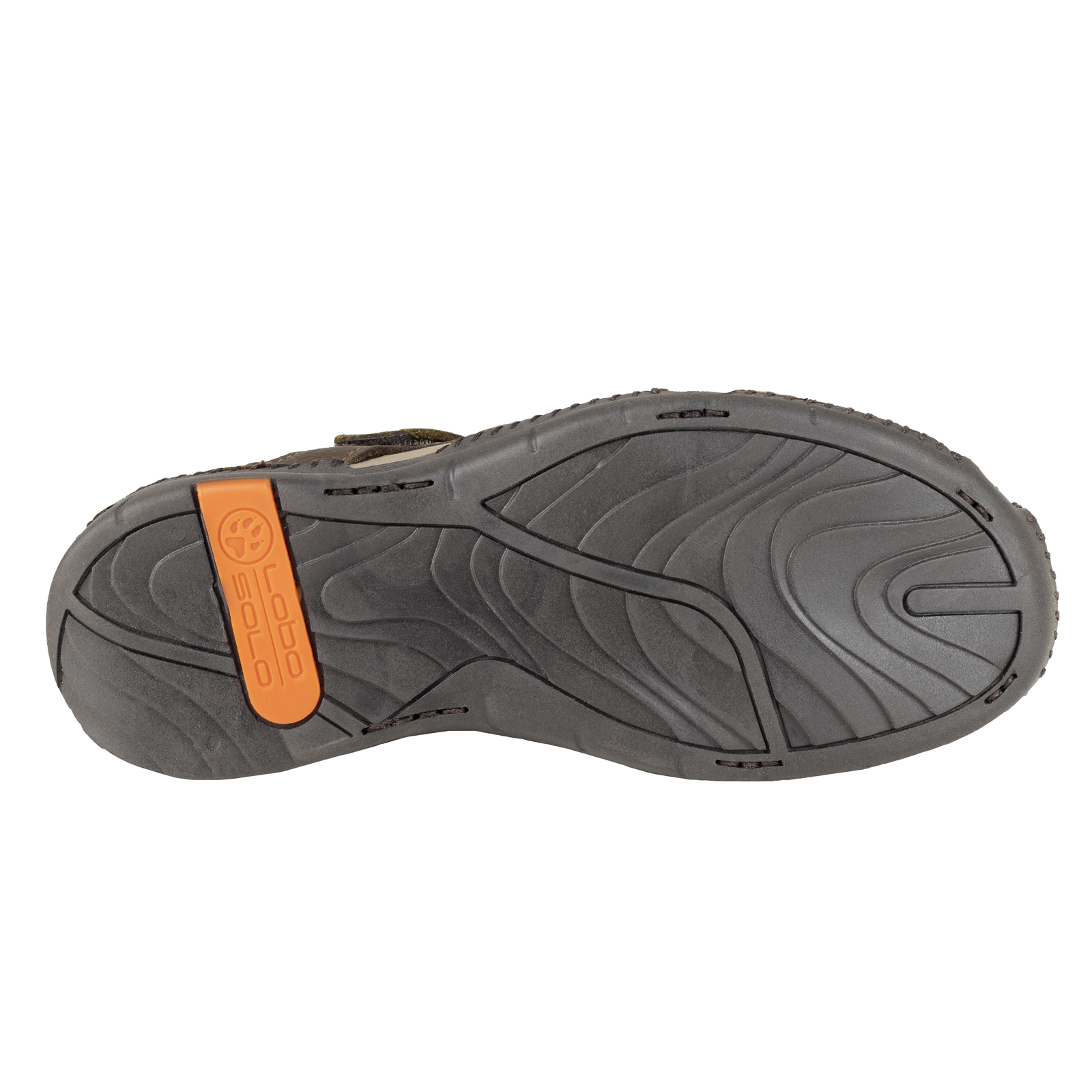 Sandalias De Cuero Para Hombre Lobo Solo 6607 Ciervo Broche