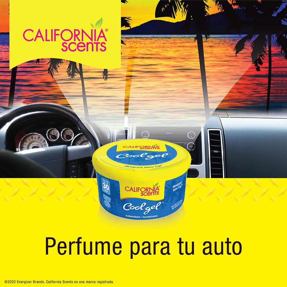 Aromatizante Gel California Scents 2.5oz Aroma Nuevo Lata