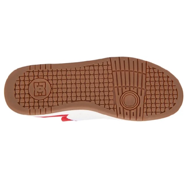 Tenis DC Shoes Manteca 4 Sn Mx Blanco/rojo Hombre Tallas #25 al #29