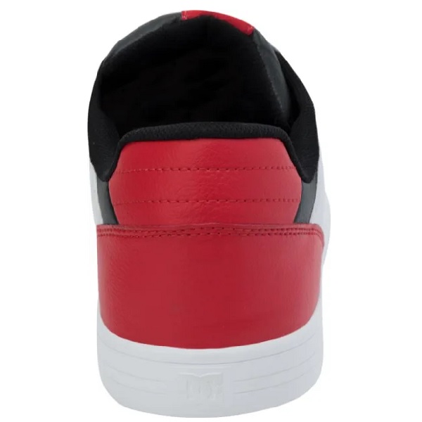 Tenis DC Shoes Notch Mx Blanco/negro/rojo Hombre Tallas #25 al #29