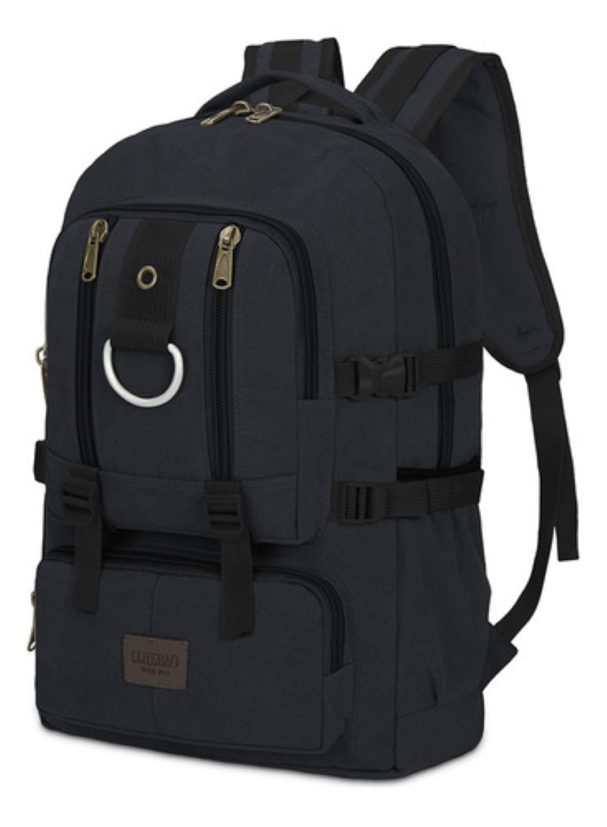 15.6 Mochila De Viaje De Gran Capacidad 21l Mochila negro