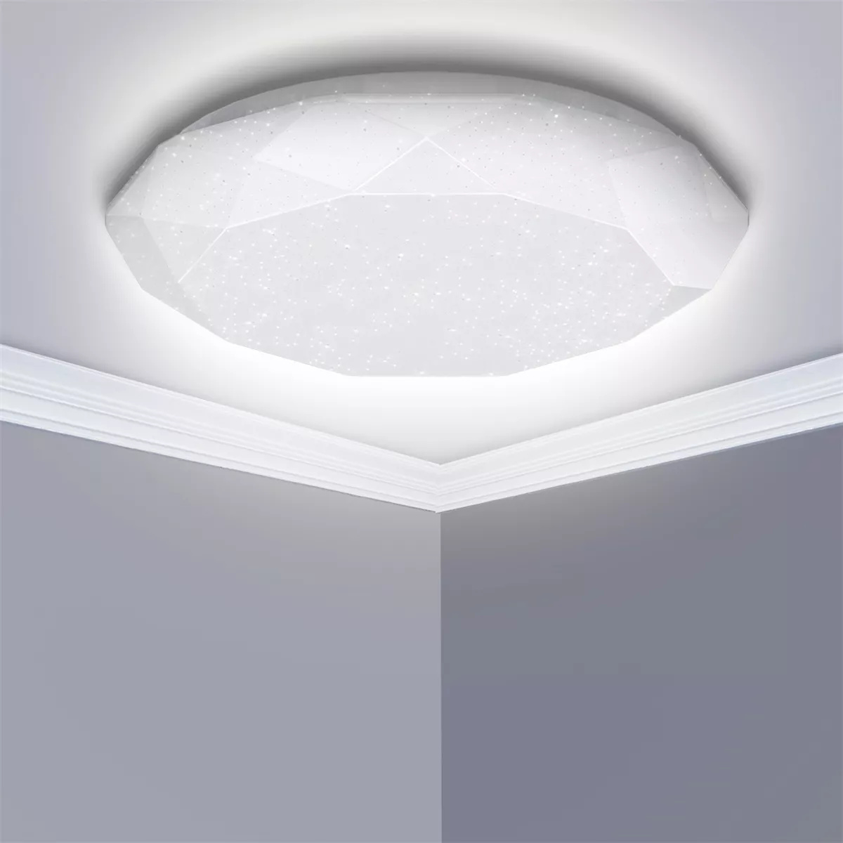 Lampara De Techo Sobreponer Led 18w Luminaria Plafon