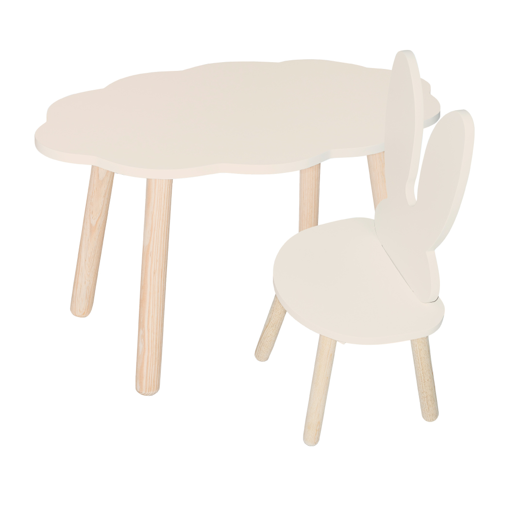 mesita infantil con silla para niños y niñas – Ostion