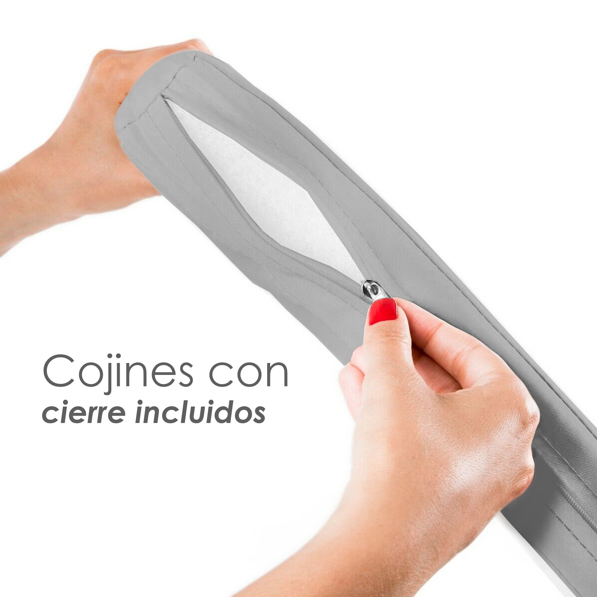 Ilios Innova | Juego de Muebles de Jardín de Mimbre para 8 Personas, Diseño Ergonómico con Almacenaje, Espacio Amplio, Fácil Montaje y Estable, Ideal para Patio y Jardín