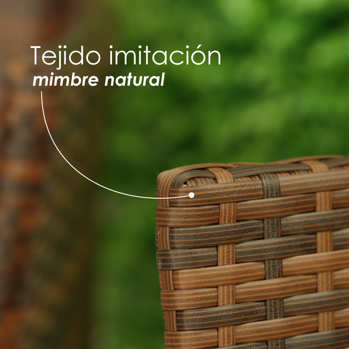 Ilios Innova | Juego de Muebles de Jardín de Mimbre para 8 Personas, Diseño Ergonómico con Almacenaje, Espacio Amplio, Fácil Montaje y Estable, Ideal para Patio y Jardín