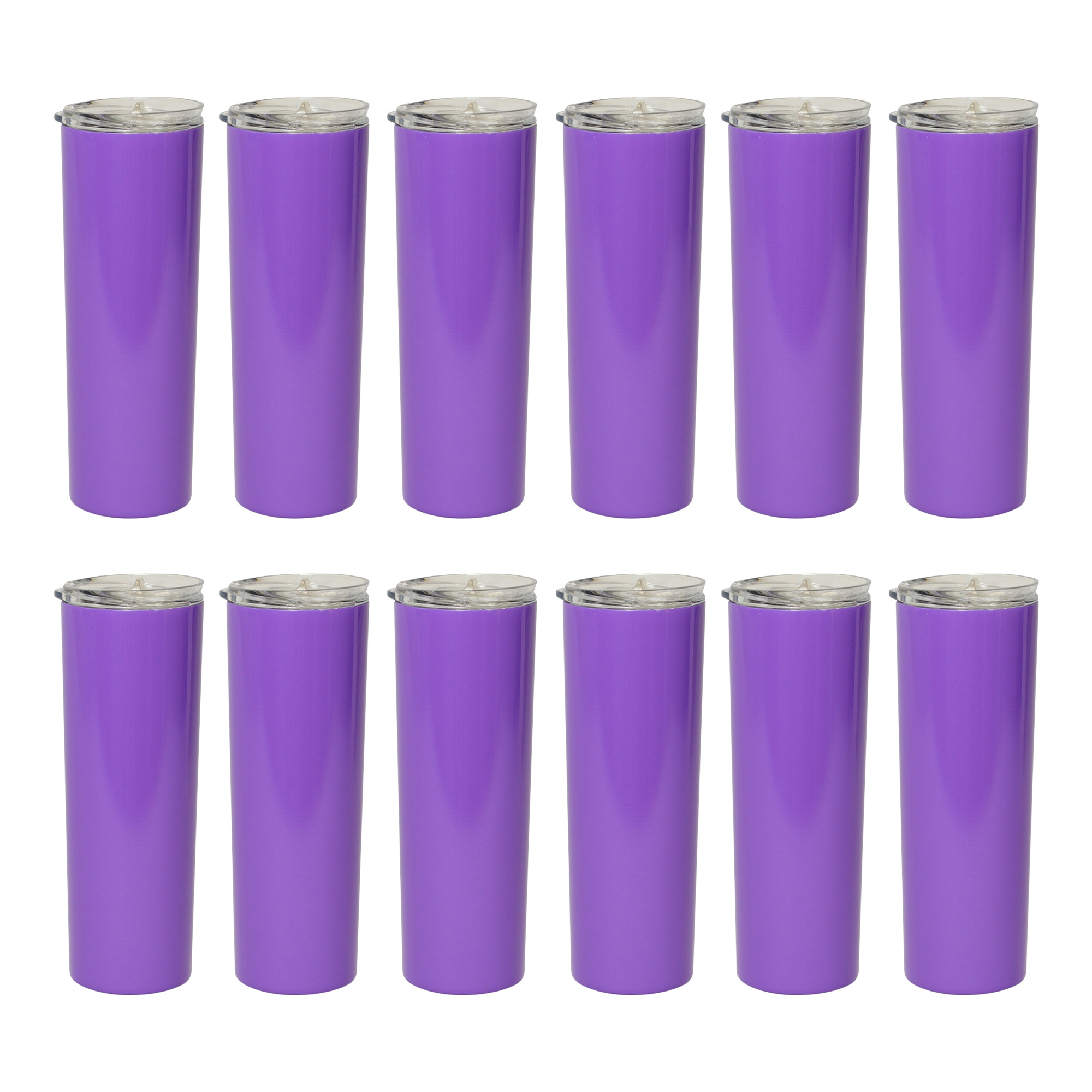 Paquete 12 Termos Vaso Para Bebidas De Acero Inoxidable Doble Pared