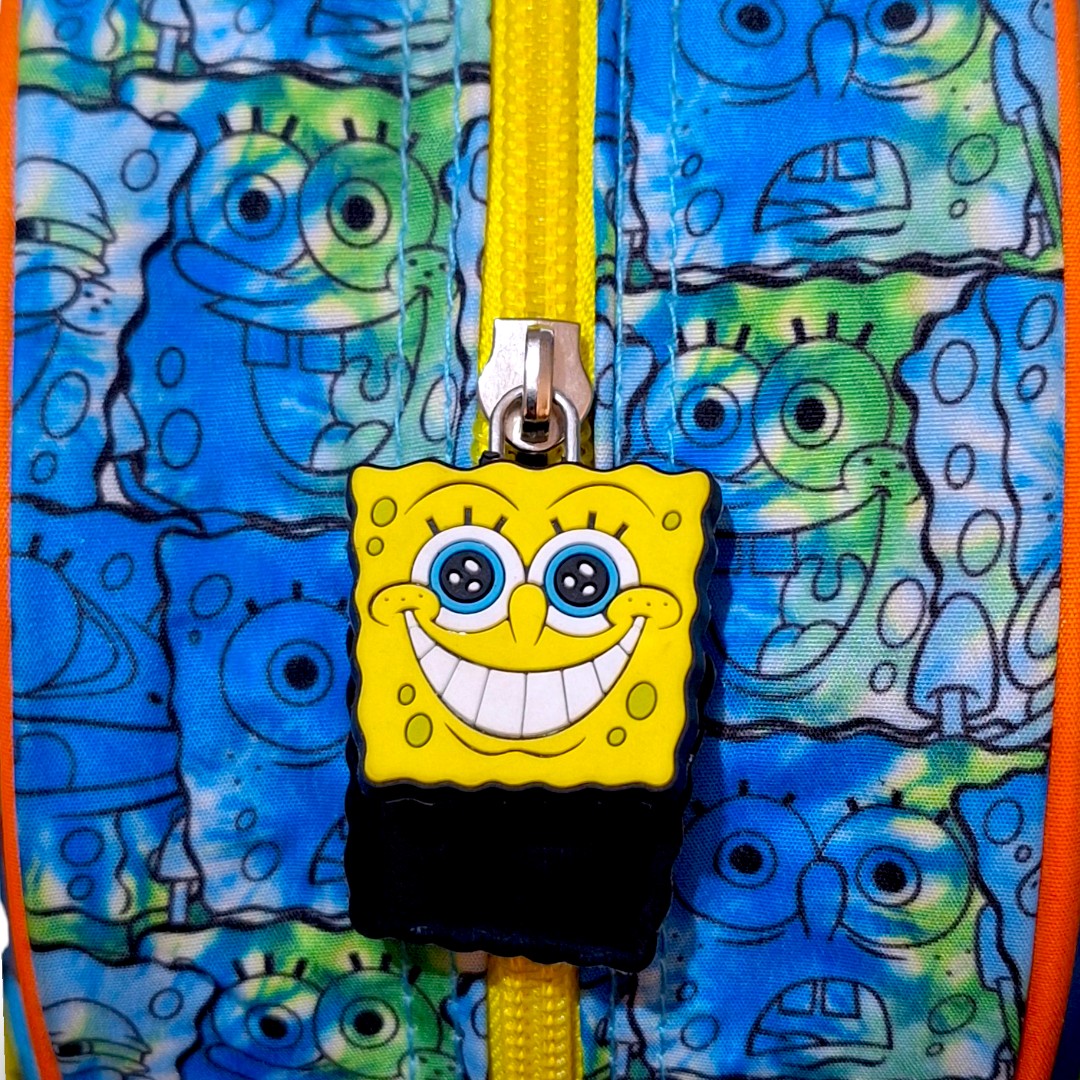 FM Mochila Ruedas Escolar Grande Bob Esponja