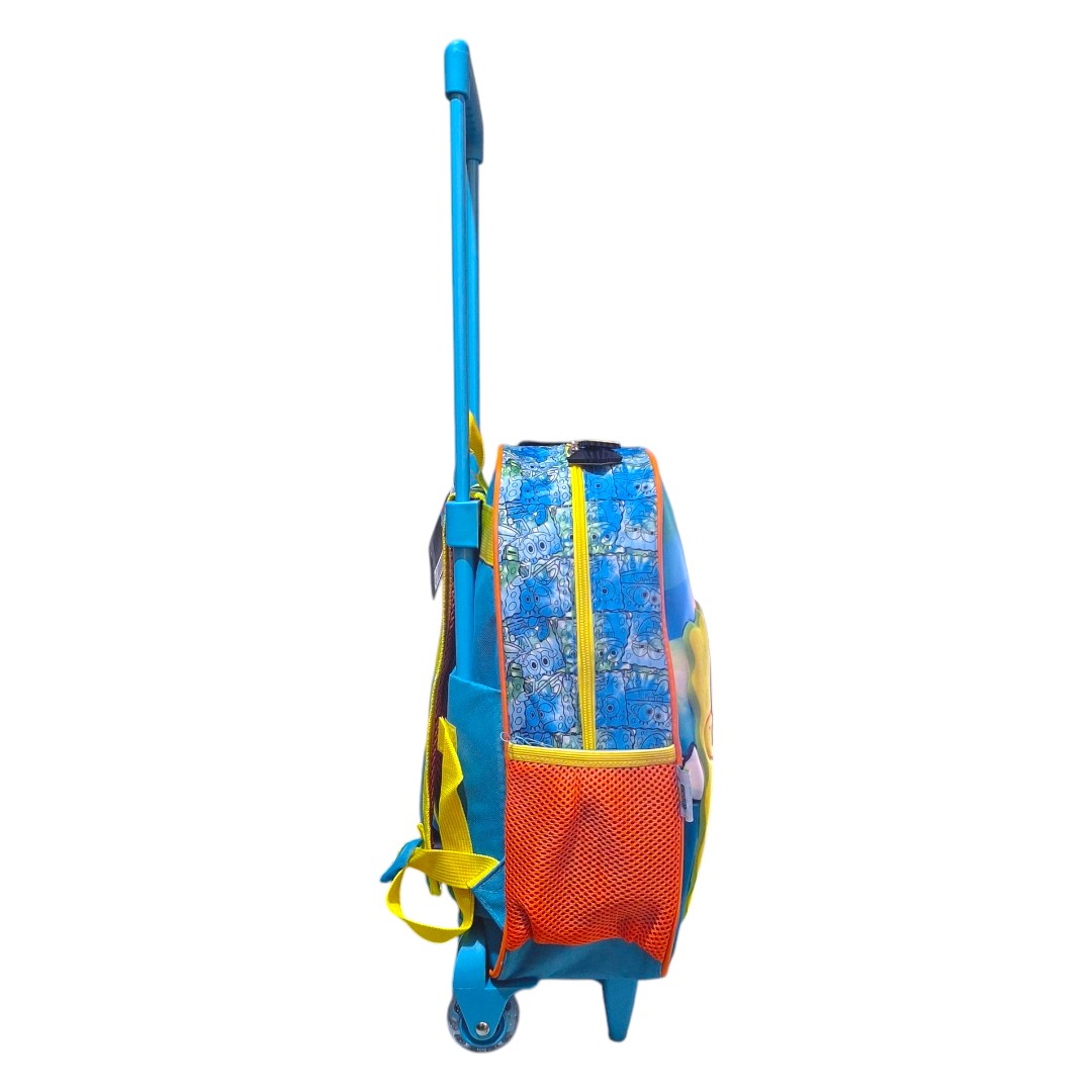 FM Mochila Ruedas Escolar Grande Bob Esponja