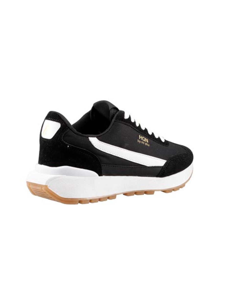 TENIS MUJER COLOR NEGRO