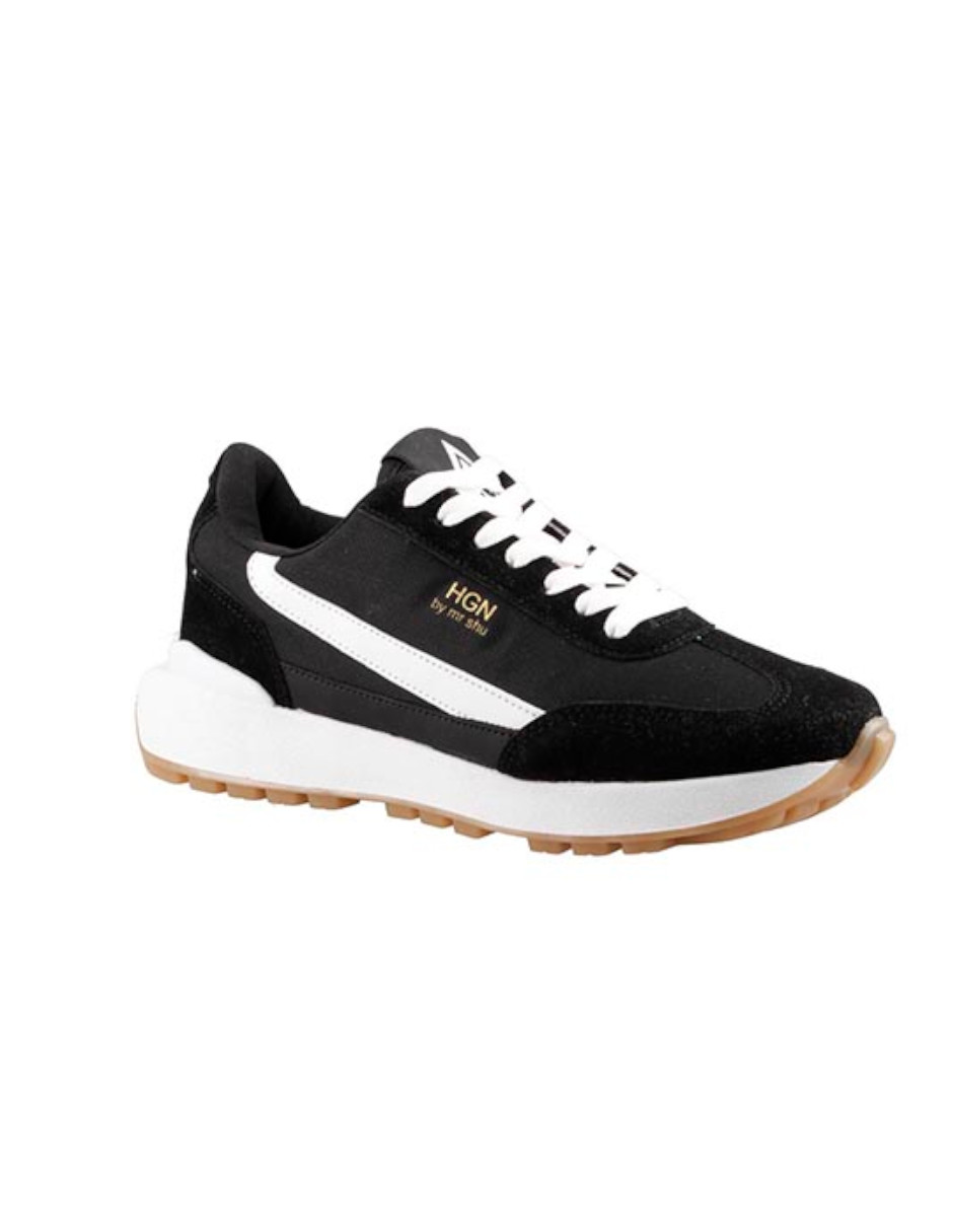TENIS MUJER COLOR NEGRO