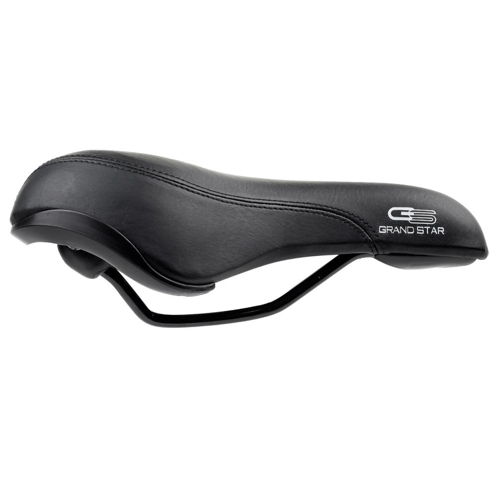 Asiento Sillin Para Bicicleta Urbana Gel Negro/Gris