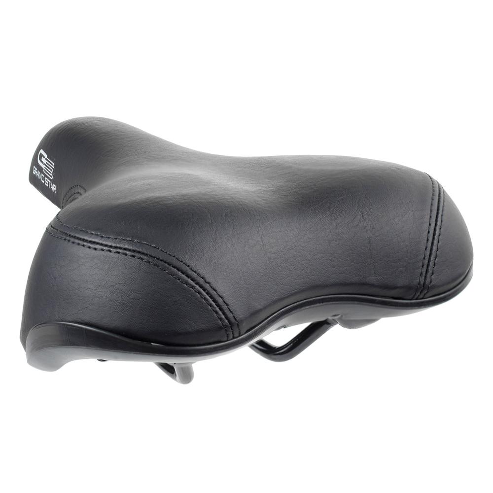 Asiento Sillin Para Bicicleta Urbana Gel Negro/Gris