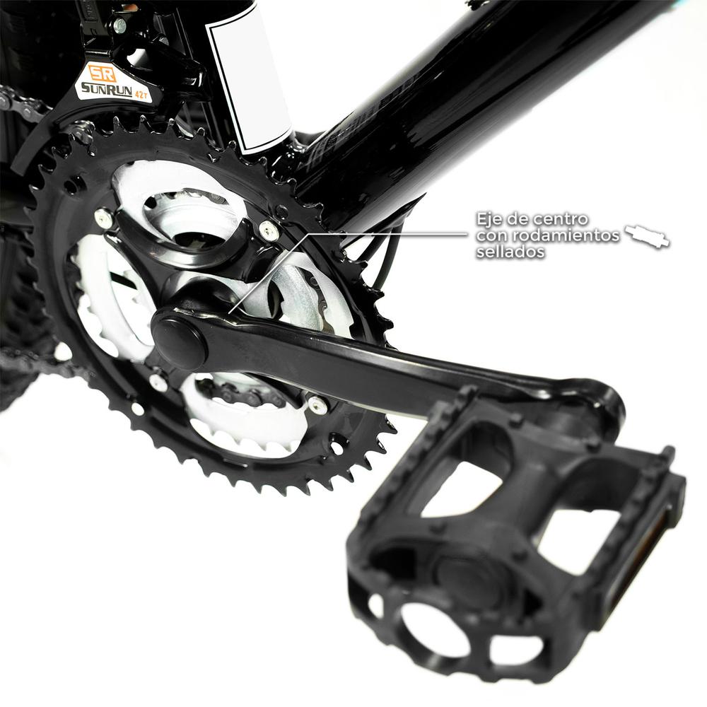 Bicicleta Montaña R27.5 Turbo Deimos Aluminio Negro Amarillo