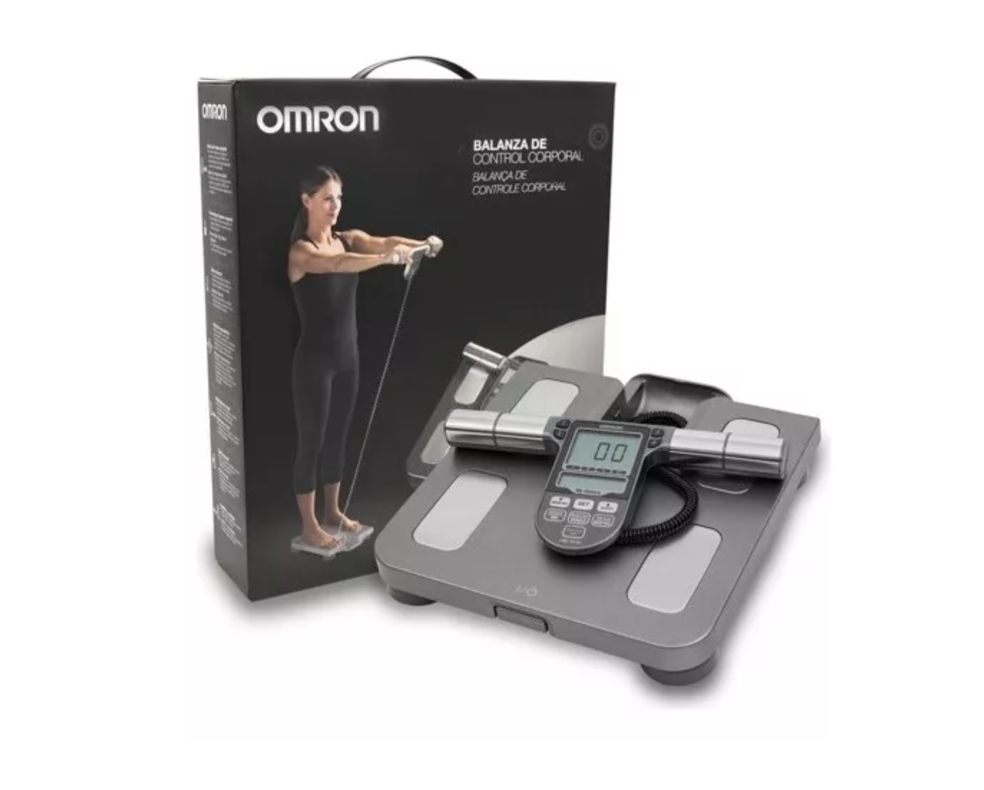 Bascula Omron Monitor De Composicion Corporal Escala 7 Indicadores