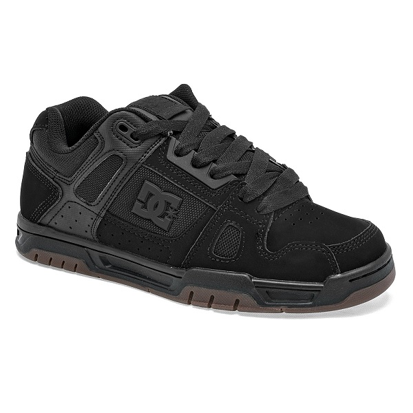 Tenis DC Shoes Stag Negro Hombre Tallas #25 al #29